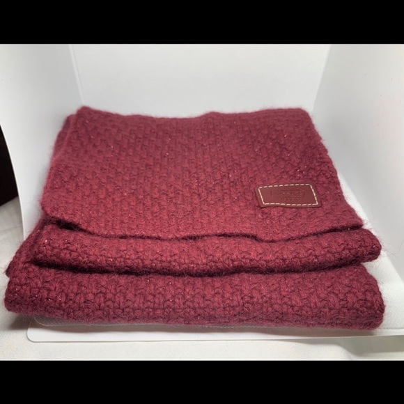 Coach Knit Scarf - Picture 2 of 4